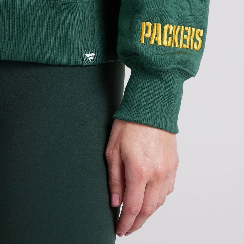 Green Bay Packers Women's Legacy Fleece Pullover Hoodie Green