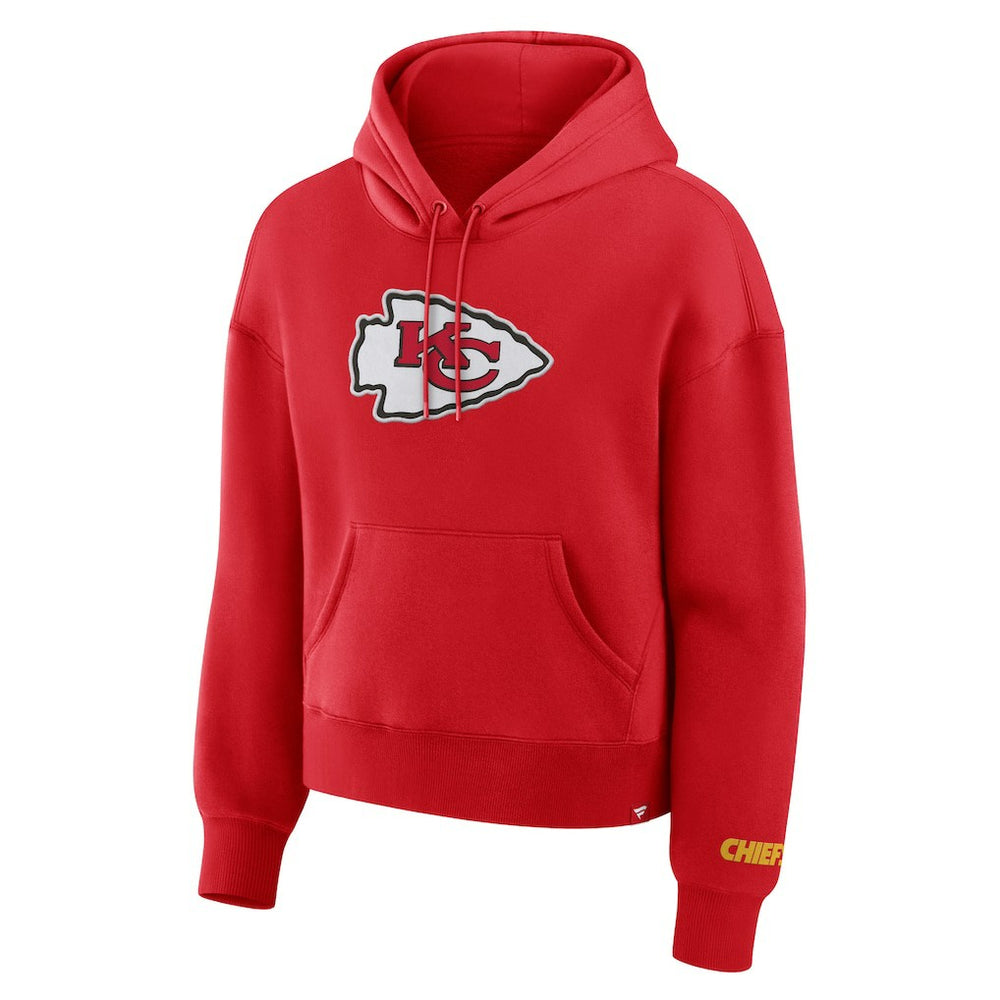 Kansas City Chiefs Women's Legacy Fleece Pullover Hoodie Red