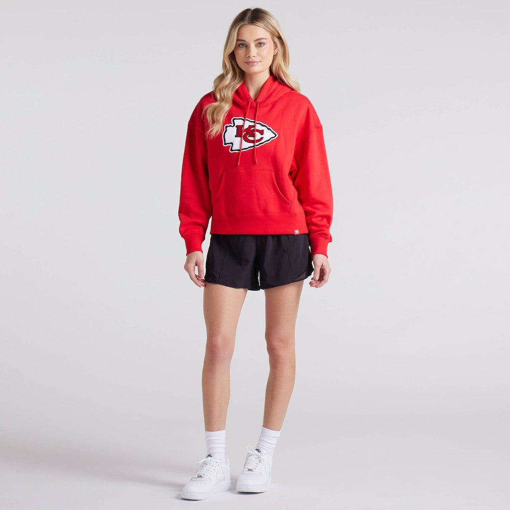 Kansas City Chiefs Women's Legacy Fleece Pullover Hoodie Red