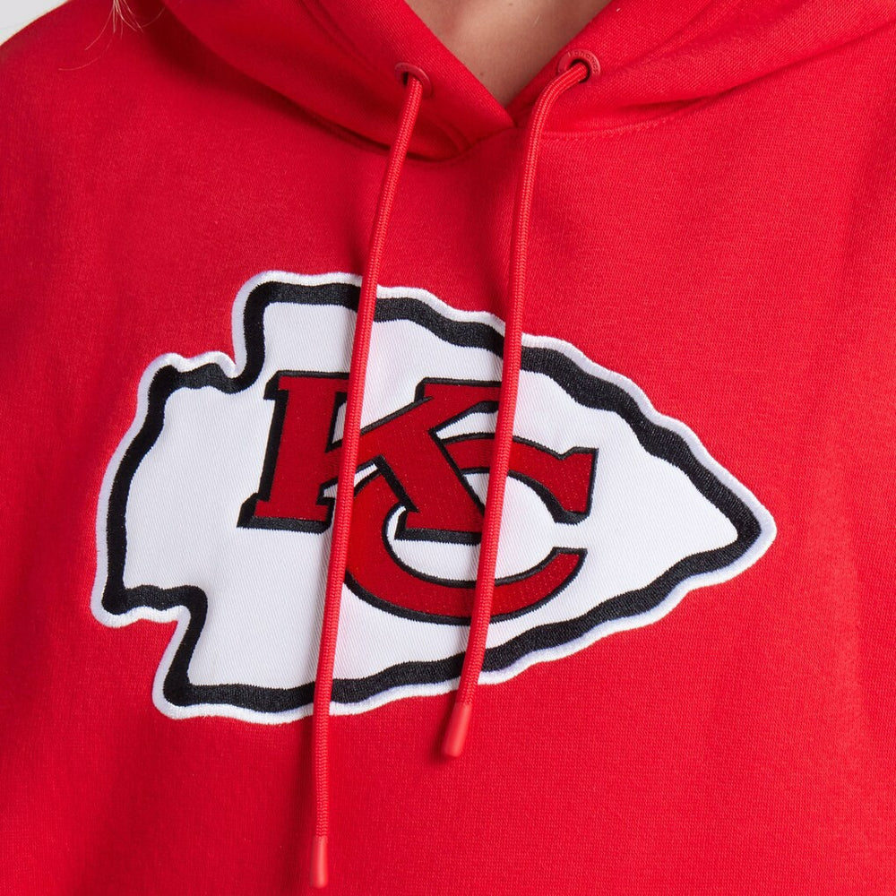 Kansas City Chiefs Women's Legacy Fleece Pullover Hoodie Red