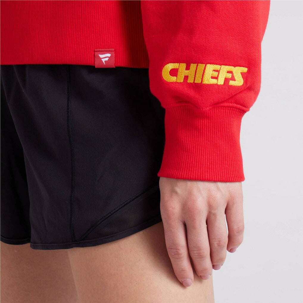 Kansas City Chiefs Women's Legacy Fleece Pullover Hoodie Red