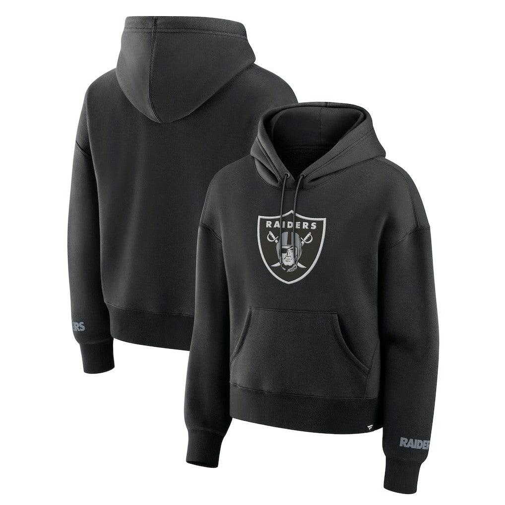 Las Vegas Raiders Women's Legacy Fleece Pullover Hoodie Black
