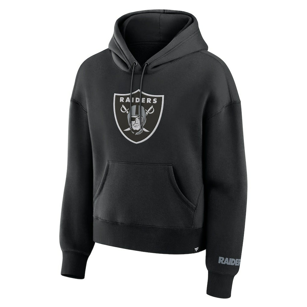Las Vegas Raiders Women's Legacy Fleece Pullover Hoodie Black