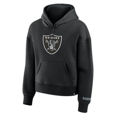 Las Vegas Raiders Women's Legacy Fleece Pullover Hoodie Black