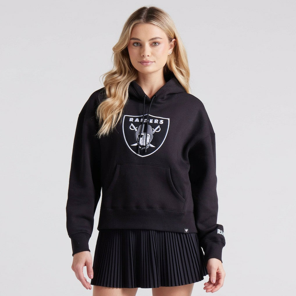 Las Vegas Raiders Women's Legacy Fleece Pullover Hoodie Black