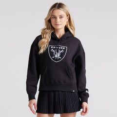 Las Vegas Raiders Women's Legacy Fleece Pullover Hoodie Black