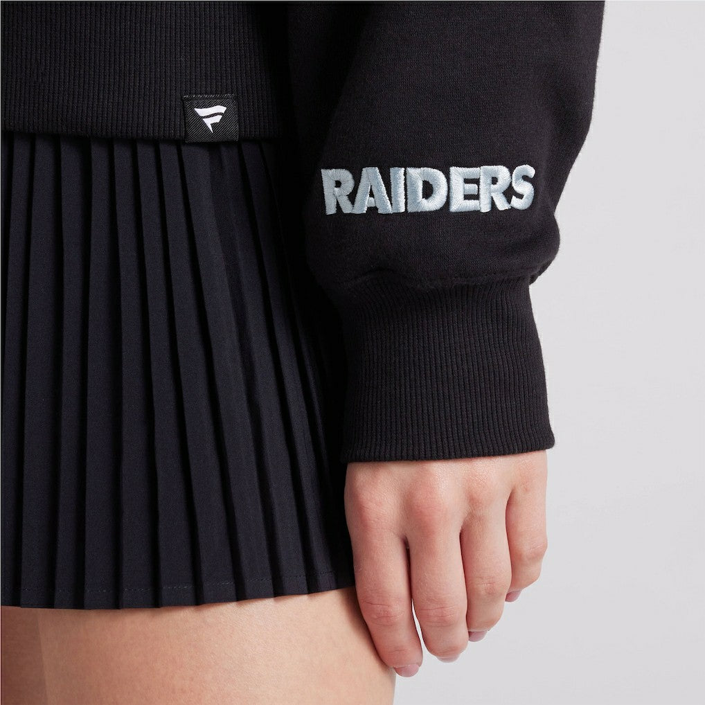 Las Vegas Raiders Women's Legacy Fleece Pullover Hoodie Black