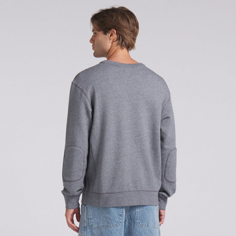 Pittsburgh Steelers Loop Terry Pullover Sweatshirt Heather Gray