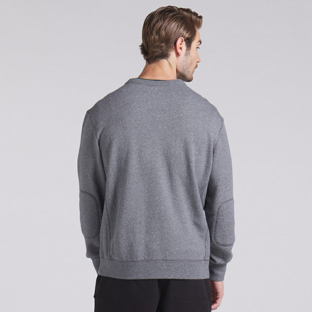 Green Bay Packers Loop Terry Pullover Sweatshirt Heather Gray