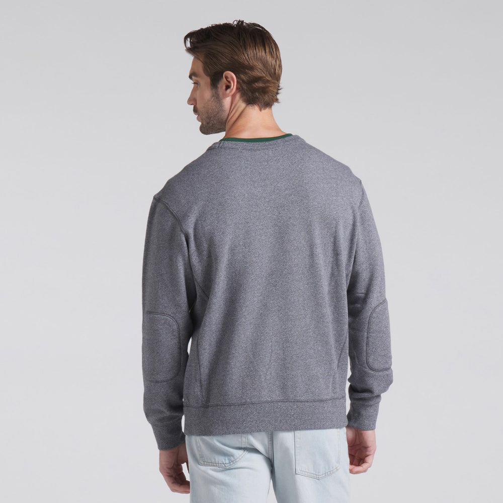 New York Jets Loop Terry Pullover Sweatshirt Heather Gray