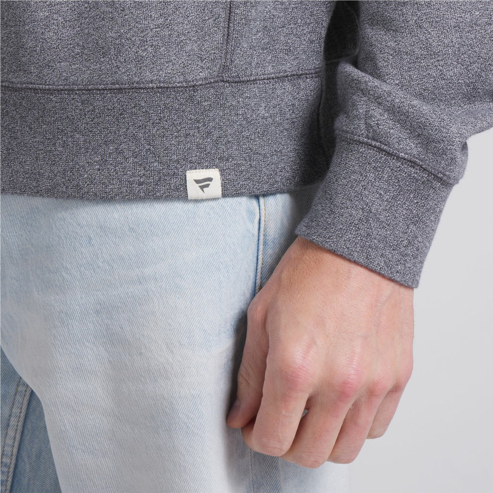 New York Jets Loop Terry Pullover Sweatshirt Heather Gray
