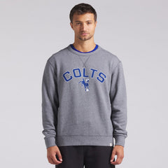 Indianapolis Colts Loop Terry Pullover Sweatshirt Heather Gray