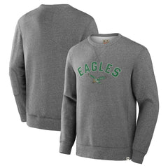 Philadelphia Eagles Loop Terry Pullover Sweatshirt Heather Gray