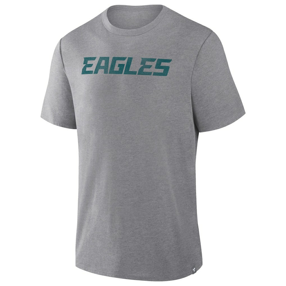 Philadelphia Eagles Pass Rush Tri-Blend T-Shirt Heather Gray