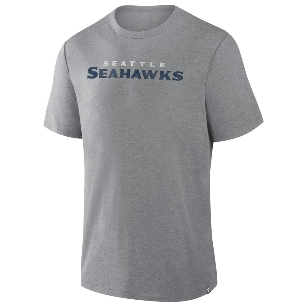 Seattle Seahawks Pass Rush Tri-Blend T-Shirt Heather Gray