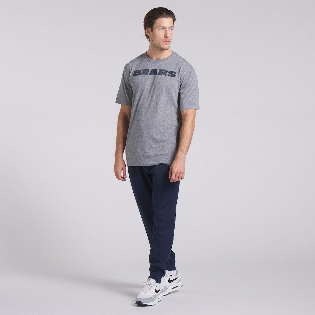 Chicago Bears Pass Rush Tri-Blend T-Shirt Heather Gray