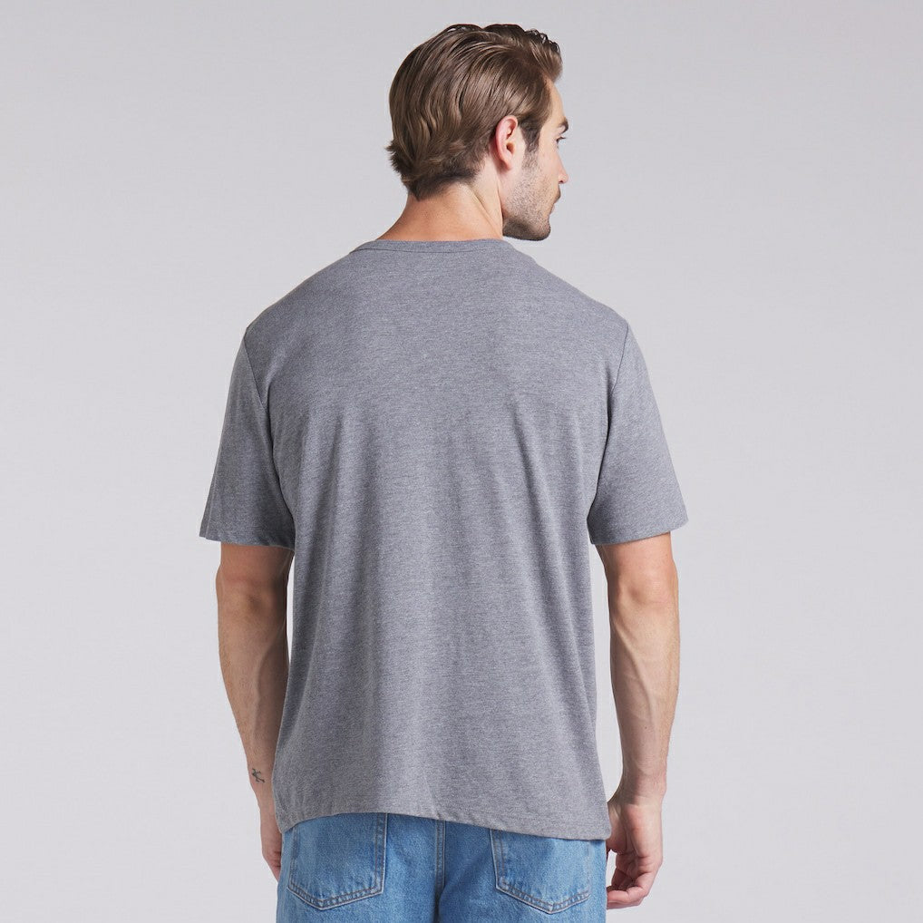 Las Vegas Raiders Pass Rush Tri-Blend T-Shirt Heather Gray