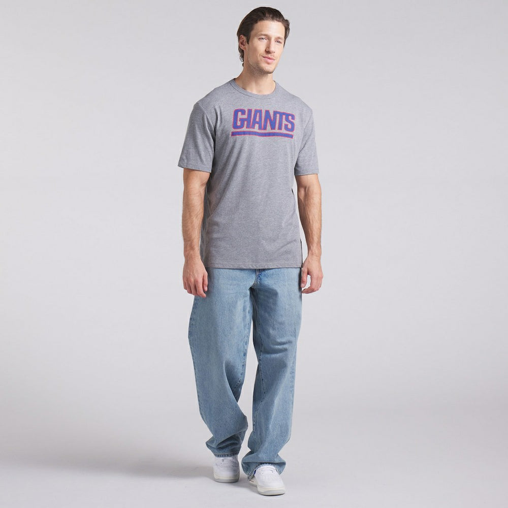 New York Giants Pass Rush Tri-Blend T-Shirt Heather Gray