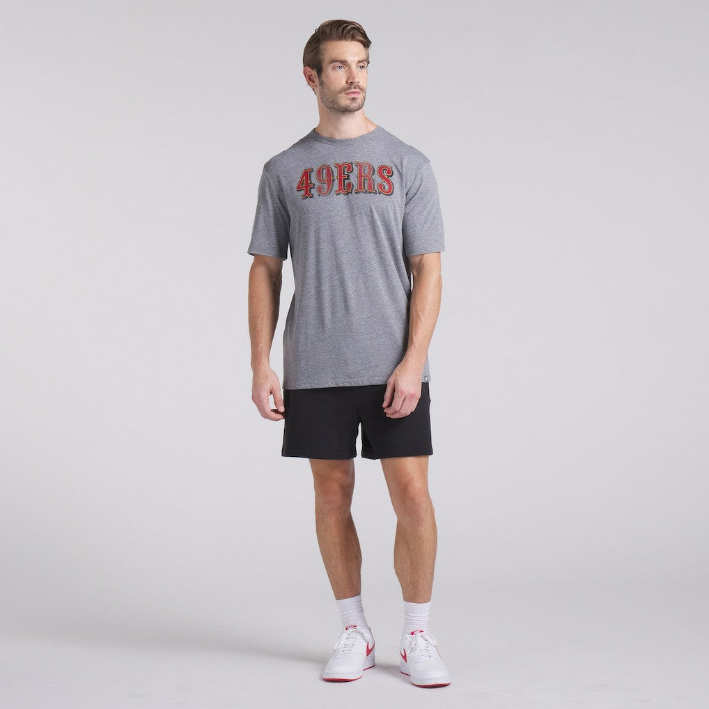 San Francisco 49ers Pass Rush Tri-Blend T-Shirt Heather Gray