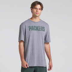 Green Bay Packers Pass Rush Tri-Blend T-Shirt Heather Gray