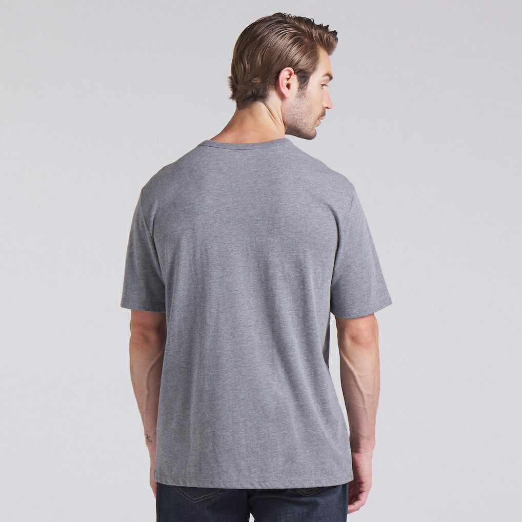 Buffalo Bills Pass Rush Tri-Blend T-Shirt Heather Gray
