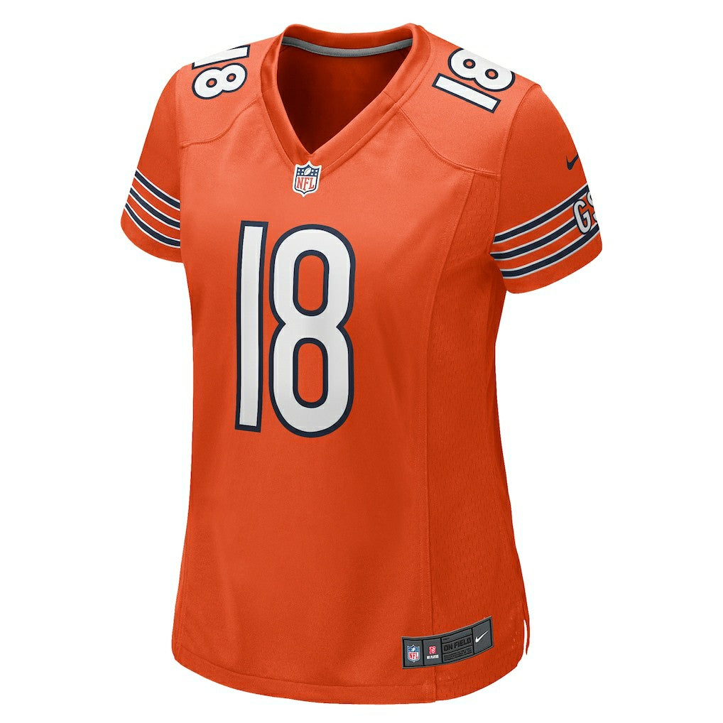 Caleb Williams Chicago Bears Women's Alternate Game Jersey Orange