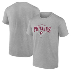 Philadelphia Phillies Home Field T-Shirt - Heather Gray T-shirts