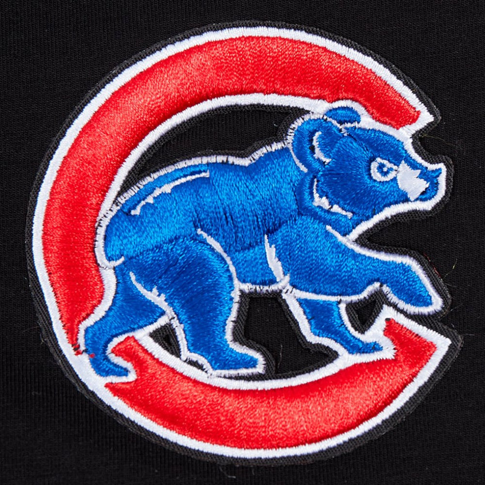 Chicago Cubs Pro Standard Women's Rhinestone Slim Fit T-Shirt - Black T-shirts