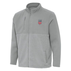USWNT Antigua Daily Fused Full-Zip Jacket Gray
