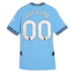 Manchester City Women's 2024/25 Home Replica Custom Jersey Light Blue