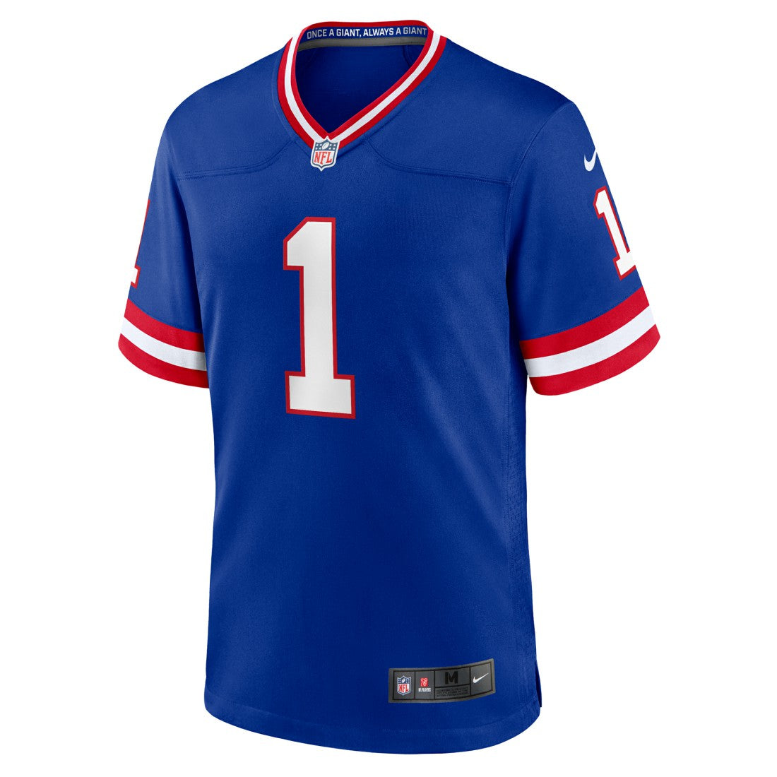 Malik Nabers New York Giants Game Player Jersey Royal