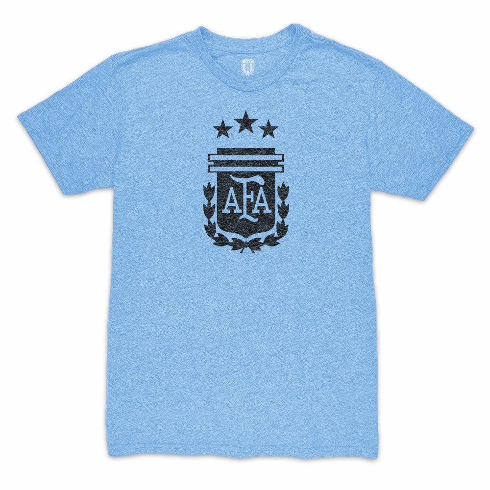 Julián Álvarez Argentina National Team 1863FC Player Retro Tri-Blend T-Shirt Light Blue shop