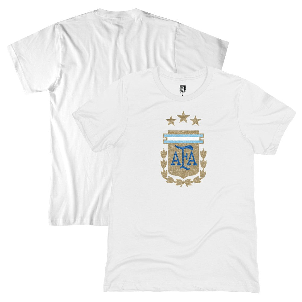 Argentina National Team 1863FC Badge T-Shirt White shop