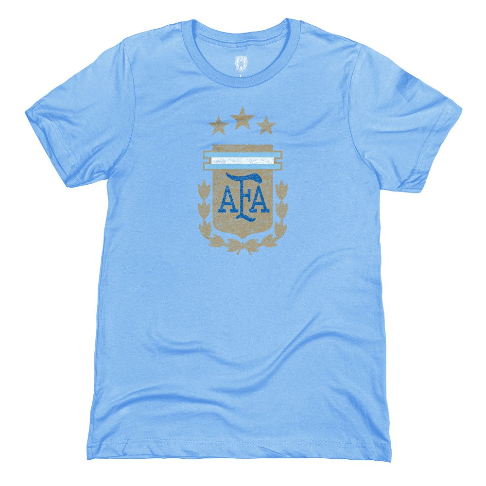 Argentina National Team 1863FC Badge T-Shirt Light Blue sale
