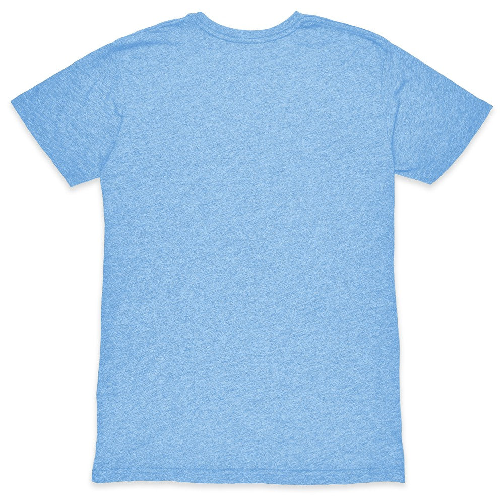 Argentina National Team 1863FC Retro Wordmark Tri-Blend T-Shirt Light Blue shop