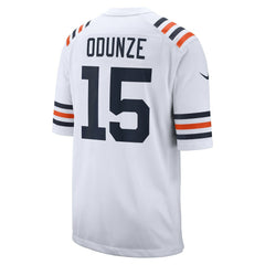 Rome Odunze Chicago Bears Alternate Game Jersey White