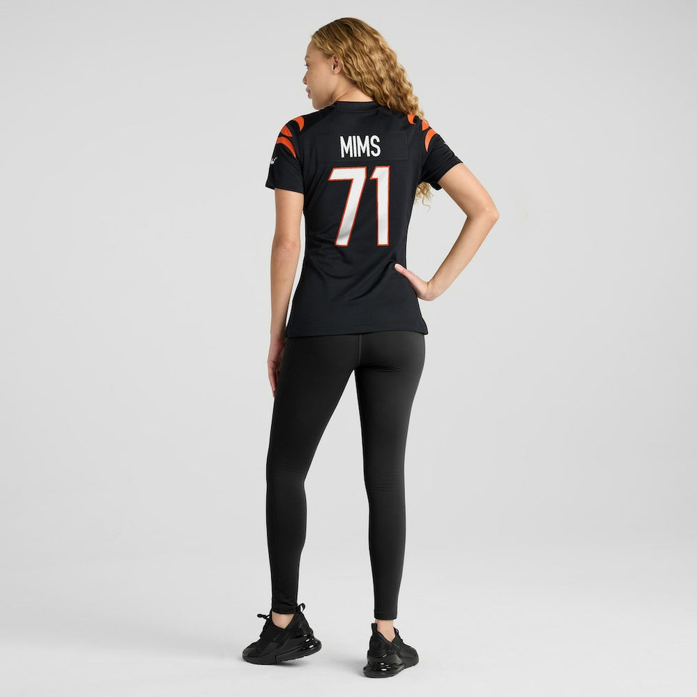 Amarius Mims Cincinnati Bengals Women's Game Jersey Black