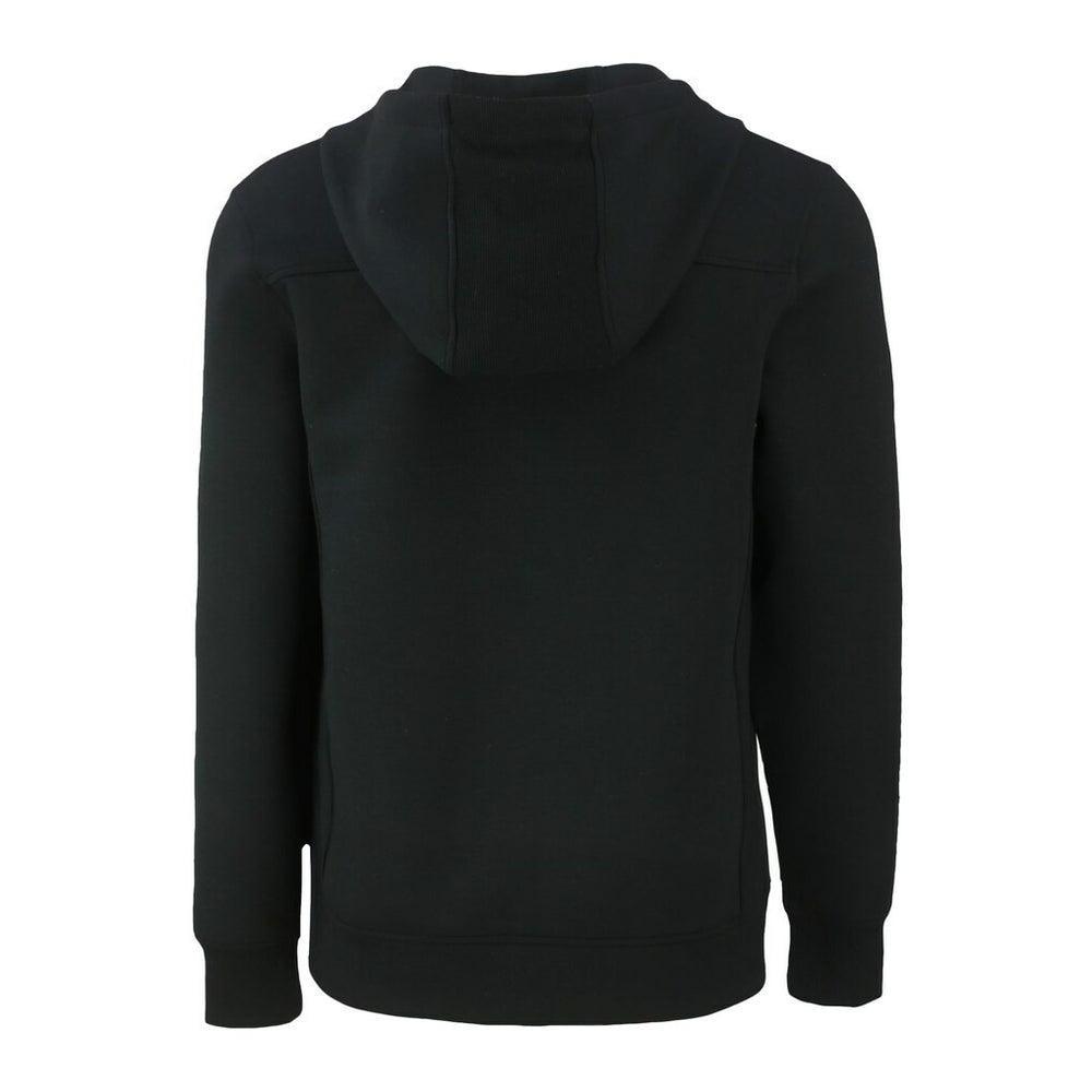 Atlanta Falcons Cutter & Buck Roam Eco Recycled Half-Zip Hoodie Black