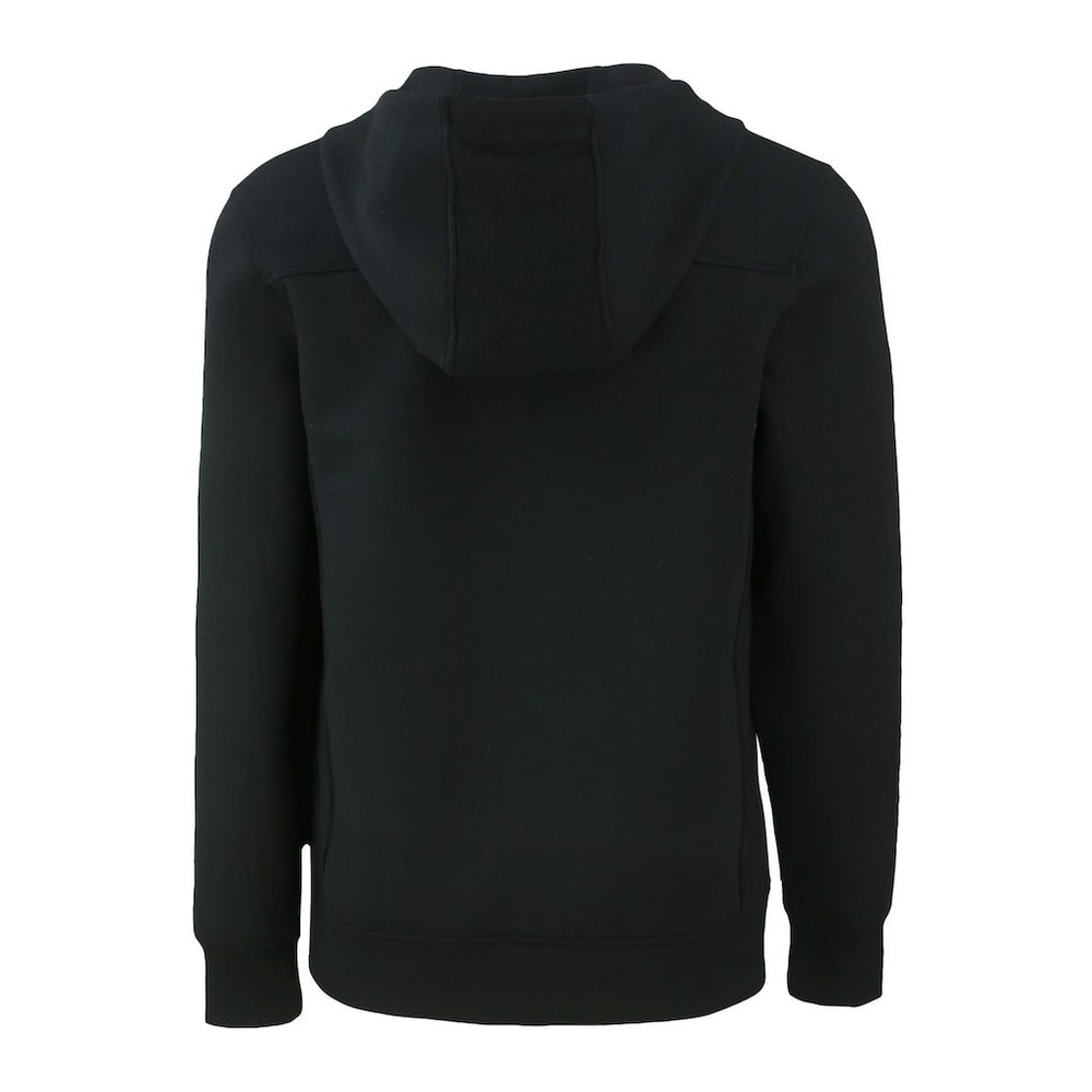Carolina Panthers Cutter & Buck Roam Eco Recycled Half-Zip Hoodie Black