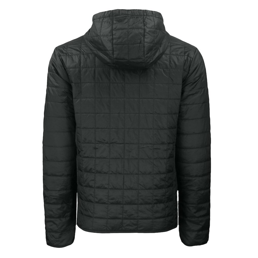 Atlanta Falcons Cutter & Buck Rainier PrimaLoft Eco Insulated Full-Zip Puffer Jacket Black