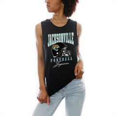Jacksonville Jaguars Gameday Couture Women's Preseason Opener Racerback Tank Top Black