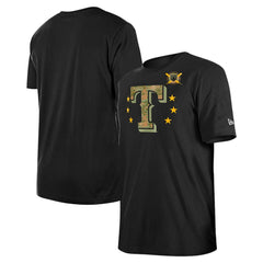 Texas Rangers New Era 2024 Armed Forces Day T-Shirt - Black T-shirts