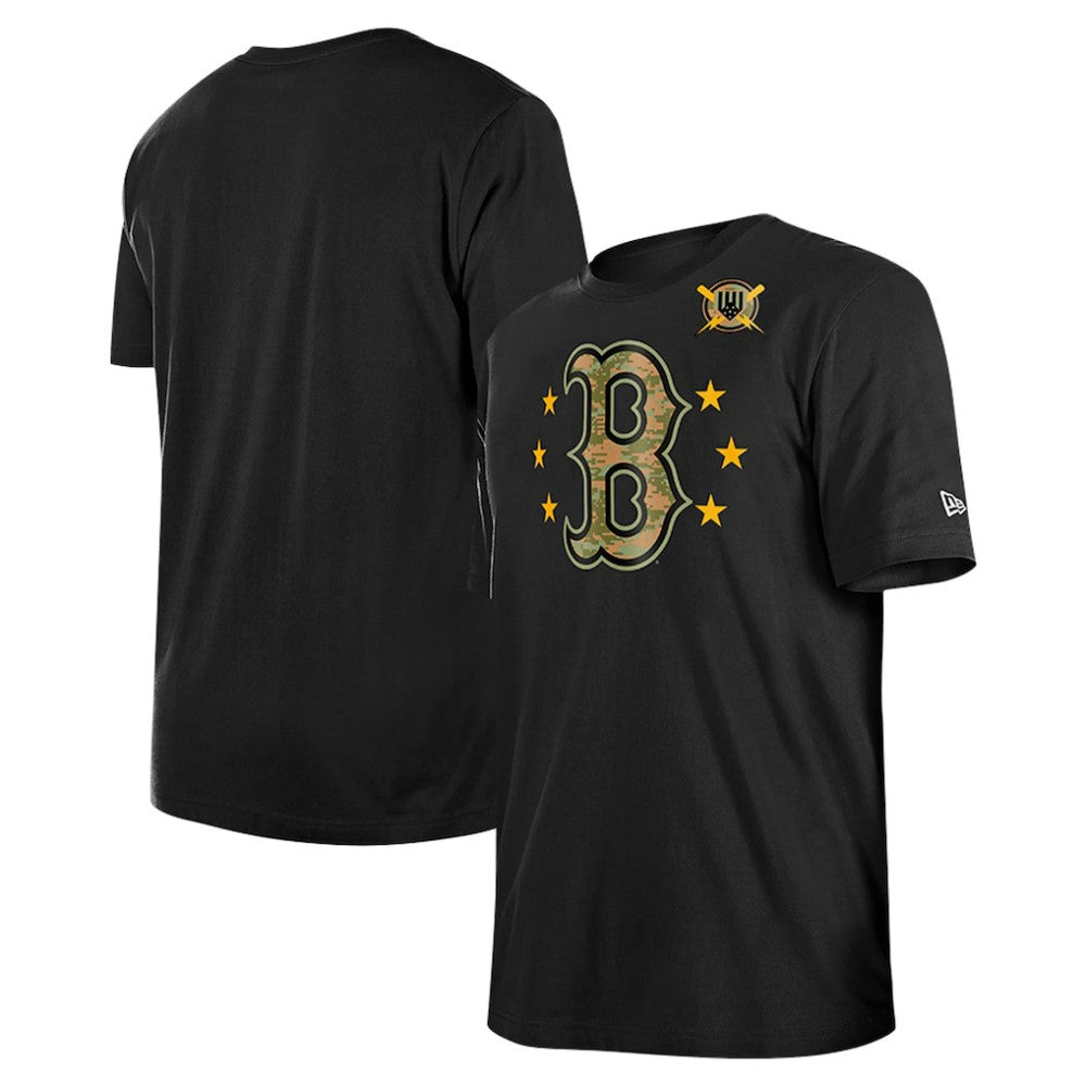 Boston Red Sox New Era 2024 Armed Forces Day T-Shirt - Black T-shirts