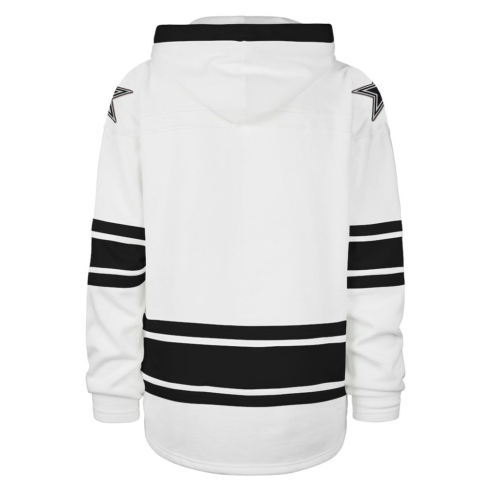 Dallas Cowboys '47 After Image Superior Lacer Pullover Hoodie White