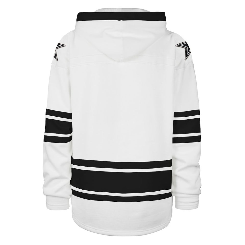 Dallas Cowboys '47 After Image Superior Lacer Pullover Hoodie White