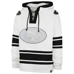 San Francisco 49ers '47 After Image Superior Lacer with Hood White