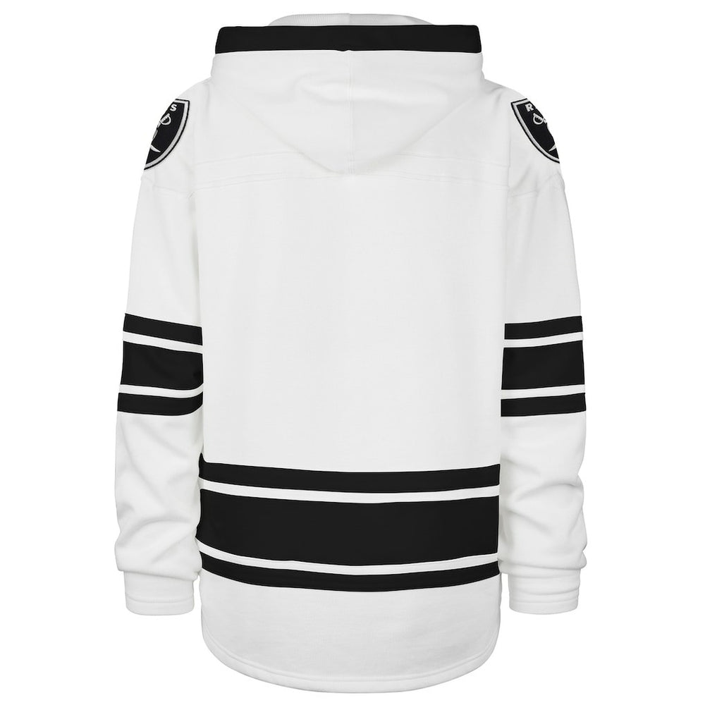 Las Vegas Raiders '47 After Image Superior Lacer with Hood White