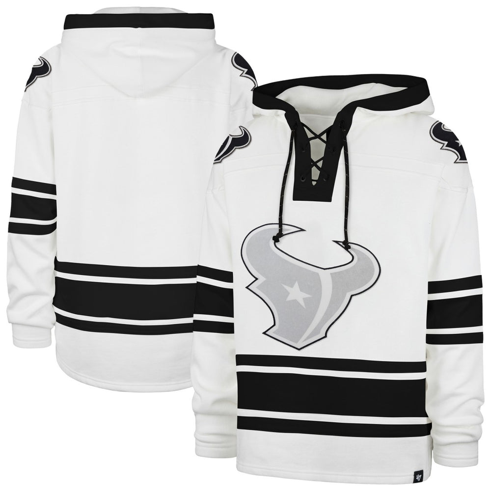 Houston Texans '47 After Image Superior Lacer with Hood White