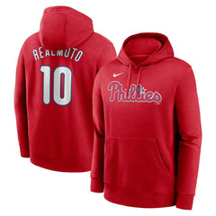J.T. Realmuto Philadelphia Phillies Nike Player Name & Number Club Pullover Hoodie - Red Hoodies