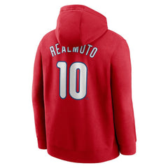 J.T. Realmuto Philadelphia Phillies Nike Player Name & Number Club Pullover Hoodie - Red Hoodies